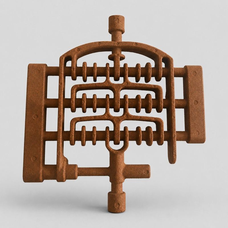 Multi-cavity pump body sand core